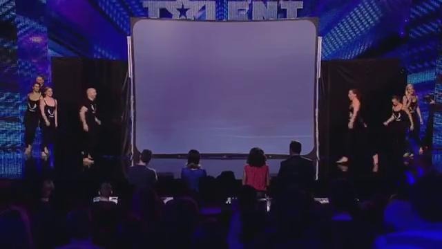 Attraction Shadow Theatre Dancers HD Britains Got Talent 2013 Auditions