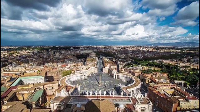 Удивительные Рим, Пиза и Ватикан в Timelapse | Rome, Pisa & Vatican City in 4k