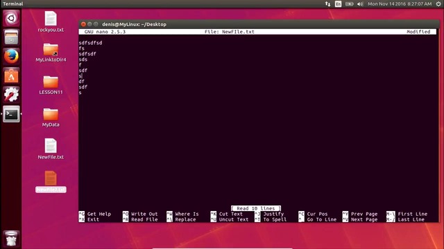 13.Linux для Начинающих – Редактирование Файлов- vim, pico, nano