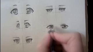 Как нарисовать АНИМЕ глаза
