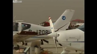 Крушение самолета JH-7 на авиашоу в Китае