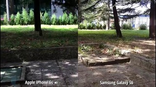 Сравнение систем стабилизации Galaxy S6 и iPhone 6s