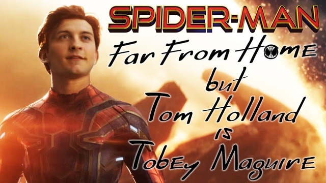 Человек-паук: Вдали от дома Тоби Магуайр / BULLY MAGUIRE DEEP FAKE