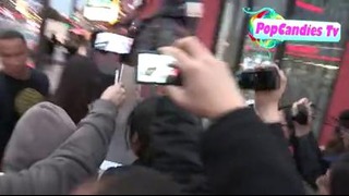 Selena Gomez Greets Fans at Henry Fonda Theatre