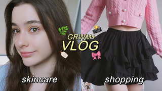 Vlog grwm | Buckhon places to visit | skincare care routine for sensitive skin | my life in Seoul