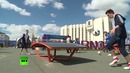 Петер Шмейхель принял участие в открытии Парка футбола ЧМ-2018 в Саранске