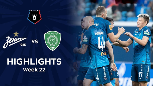 Highlights Zenit vs Akhmat (4-0) | RPL 2020/21