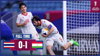 Таиланд – Таджикистан | Кубок Азии U23 | 3-й тур | Обзор матча
