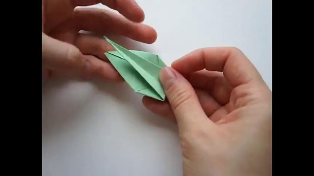 Тюльпан оригами | Как сделать цветы из бумаги