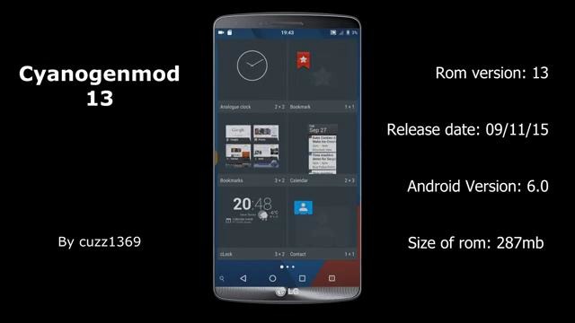 Cyanogenmod 13 for LG G3 [Android 6.0