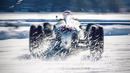 Billionaires Drifting Classic Cars on Ice! 250 TR, MC12, 8C