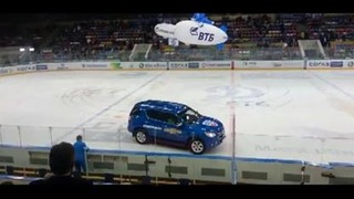 Chevrolet Trailblazer на матче открытия КХЛ