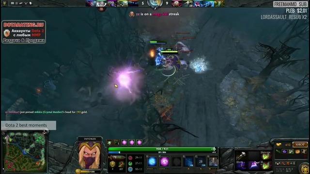 Dota 2 Dread, Nexus & co. Самый смешной стрим