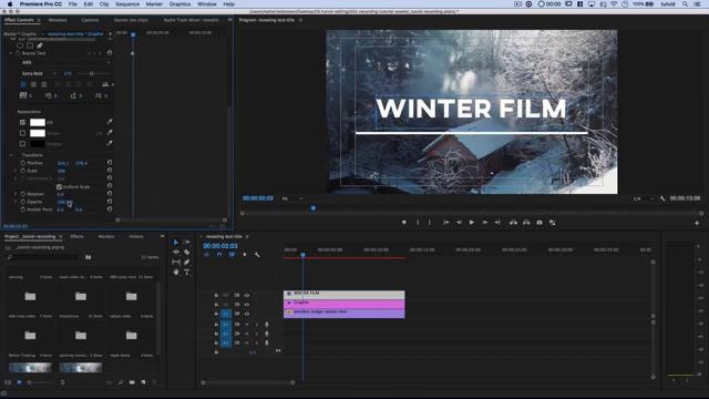 Text Reveal Effect TITLE in Premiere Pro Tutorial