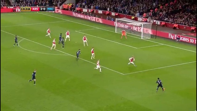 Arsenal 2-1 Manchester City (21.12.2015) | Обзор от BBC