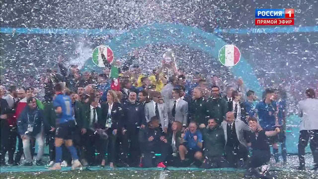 Италия – чемпионы Европы | Церемония награждения