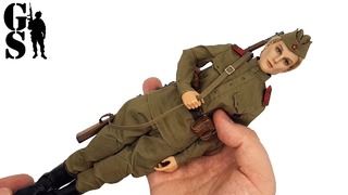 Советская девушка снайпер, ВОВойна – собираем фигурку в масштабе 1:6