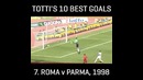 10 лучших голов Тотти