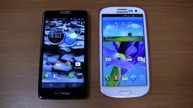 Motorola DROID RAZR MAXX HD vs. Samsung Galaxy S III Dogfight Part 2