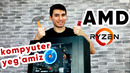 AMD Processorida uyin uchun kompyuter yigamiz + TEST