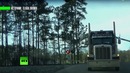В США поезд на полном ходу снёс застрявший на переезде грузовик