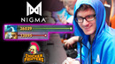 Nigma vs CF — Miracle 2x Outfarms enemy carry on Major