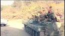 Как российская колонна на БМП разговаривала с грузинской полицией