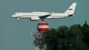 Ту-214СУС и немного юмора в конце Аэропорт Внуково 2018