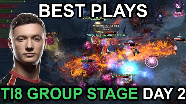 TI8 BEST PLAYS. The International 2018. GROUP STAGE DAY 2. Highlights Dota 2