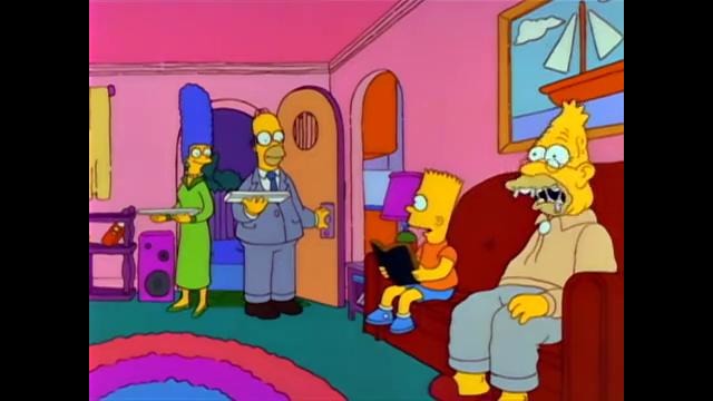 The Simpsons 4 сезон 6 серия («Щекотка и Царапка: Фильм»)