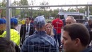 ОМОН не признал Марадону и не пускал к парковке