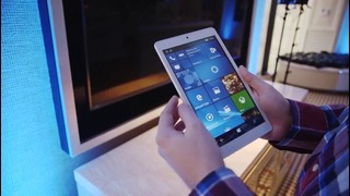 First look at Windows 10 Mobile on an 8-inch tablet — CES 2016