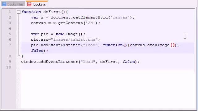 HTML5 Tutorial – 42 – Images on the Canvas