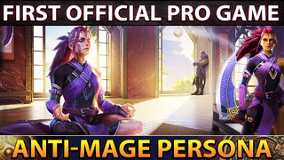 Female Anti-Mage Persona FIRST OFFICIAL Pro Match in Dota 2