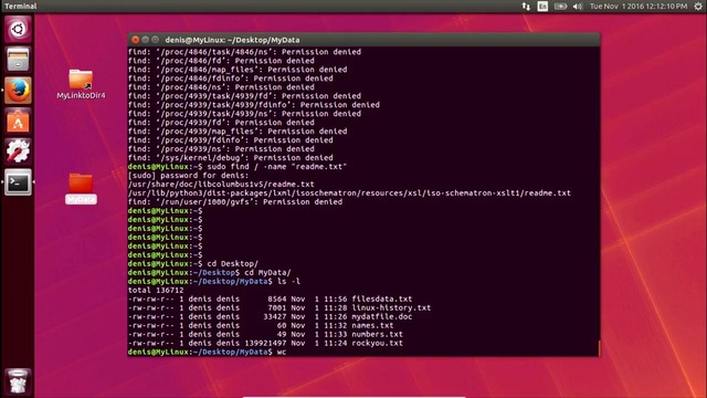 8.Linux для Начинающих – Команды- find, cut, sort, wc