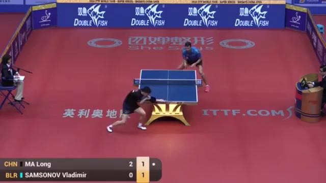2016 China Open Highlights- Ma Long vs Vladimir Samsonov (1-4)