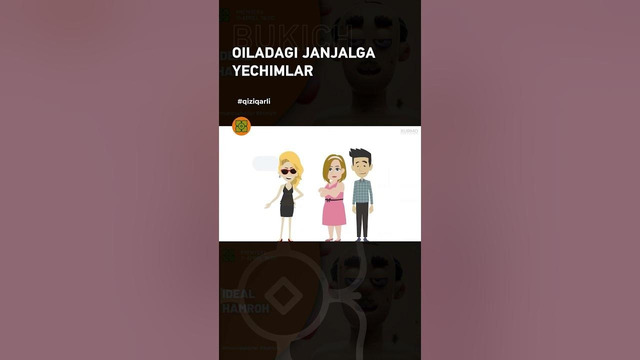 Оиладаги жанжалларни ҳал қилиш учун аввало, очиқ ва сабрли мулоқот зарур