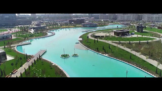 Парк Tashkent City сначала до завершения строительства