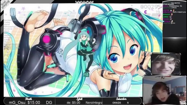 Osu! – Livestream Highlights #7 (Angelsim GODMODE, WubWoofWolf dance and MORE!)