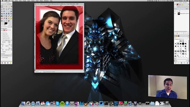 Learn GIMP Tutorial – Day 5 – Create a Vignette with Quickmask – YouTube