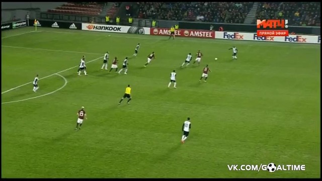 Спарта – Краснодар | Лига Европы 2015/16 | 1/16 финала | Первый матч | Обзор матча