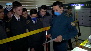 Сотрудники экспертно-криминалистического центра ГУВД г. Ташкента организовали для учащейся молодежи практическую выставку