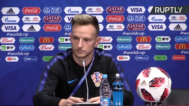 Пресс-конференция сборной Хорватии перед финалом ЧМ-2018