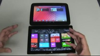 Google Nexus 10 Vs Microsoft Surface Part 3 Performance & Battery Life