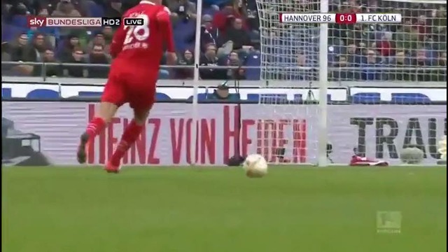 Ганновер VS Кёльн | ГЕРМАНИЯ: Бундеслига| 26-й тур | 2015/16