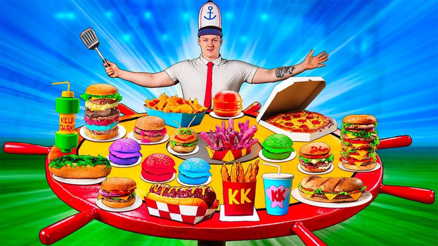 Я Приготовил ВСЁ Меню Красти Краб из Спанч Боба