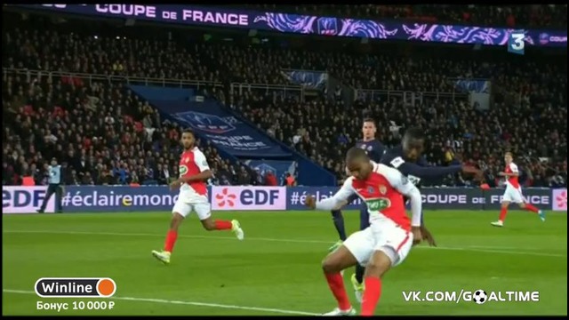 ПСЖ – Монако | Кубок Франции 2016/17 | 1/2 финала | Обзор матча