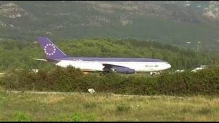 Как взлетал Ил 86 в Черногории