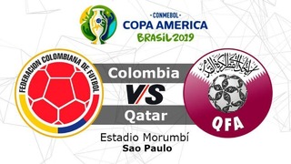 Колумбия – Катар / Кубок Америки 2019 / Групповой этап / Группа B. 2-й тур