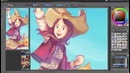 Flying around Komona – Speed Painting (#Krita)